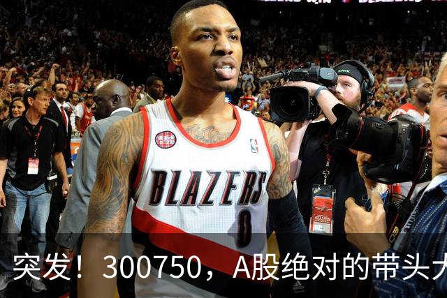突发！300750，A股绝对的带头大哥，彻底崩了！